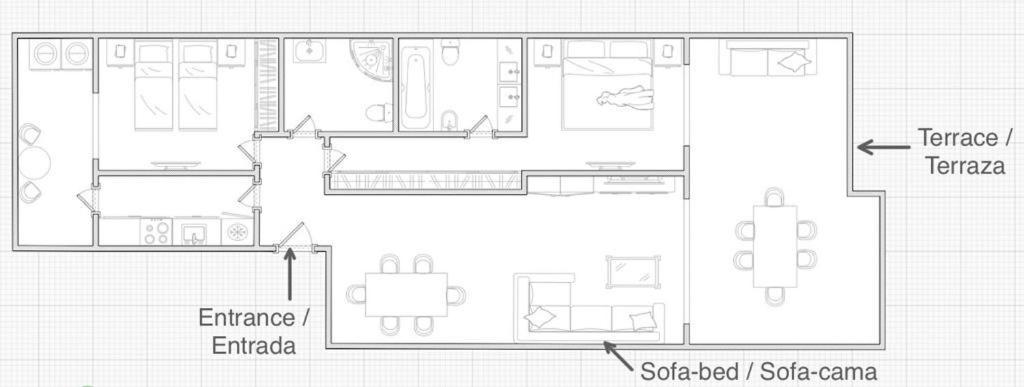 Medina De Banus Marbella Apartman Szoba fotó